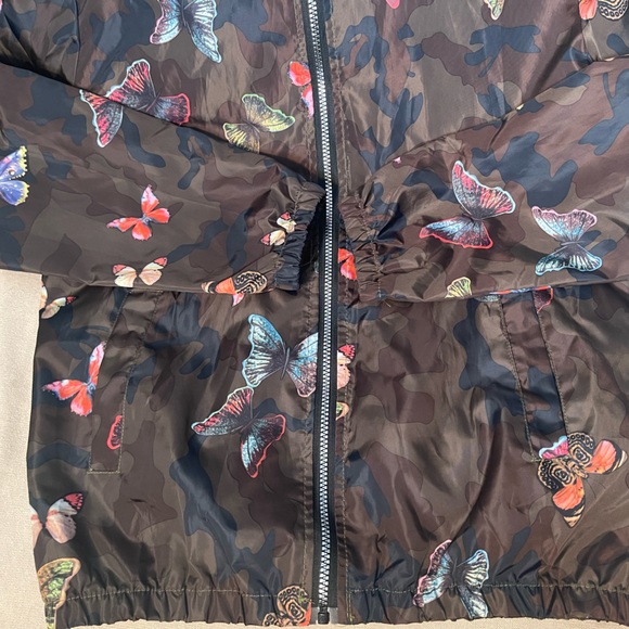 Very unique thin nylon zip jacket - Picture 3 of 3